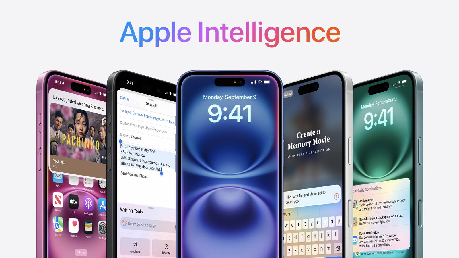 Apple Intelligence iPhone 16