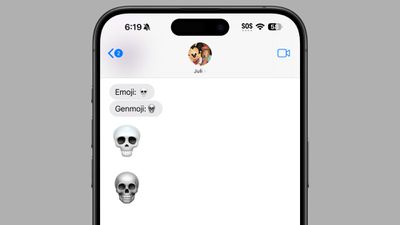 ios 18 2 genmoji vs emoji skulls