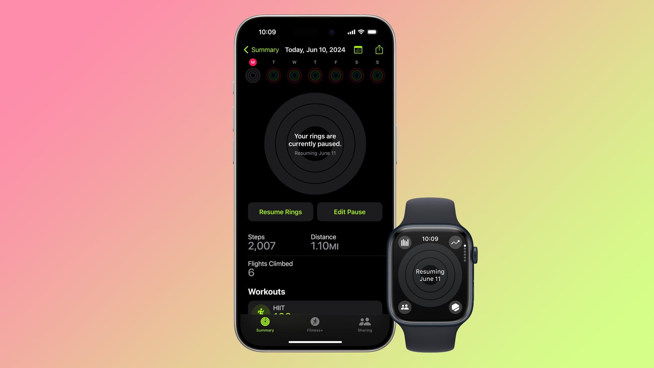 watchos 11 pause activity