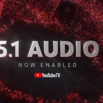 youtube tv 5 1 audio