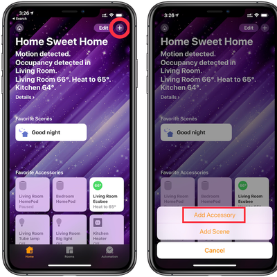 1 add homekit device 1